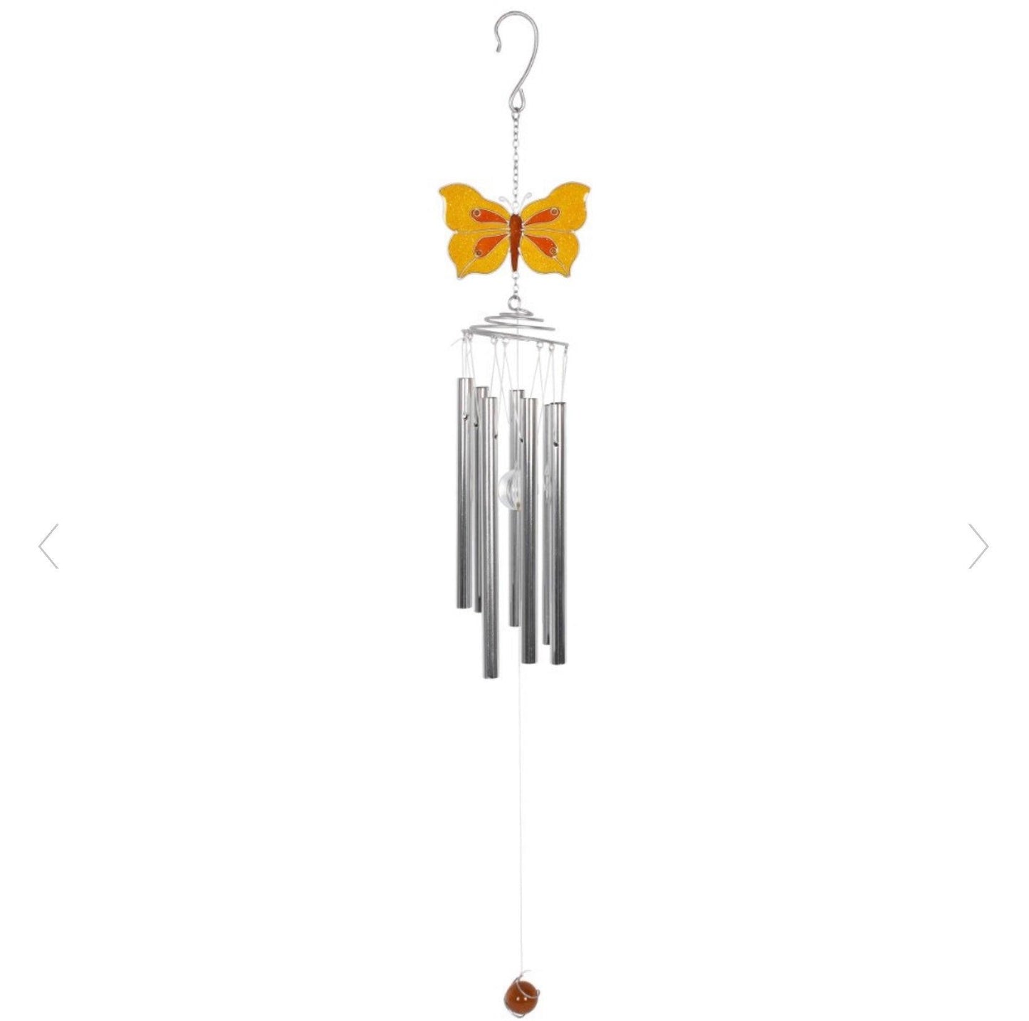 Yellow Brimstone Butterfly Windchime