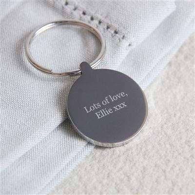 Personalised Mum Wedding Keyring - Myhappymoments.co.uk