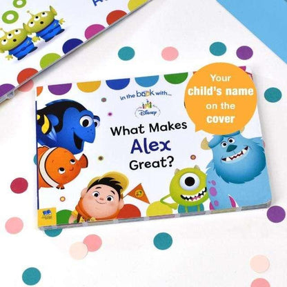 Personalised Disney & Pixar Baby Board Books - Myhappymoments.co.uk