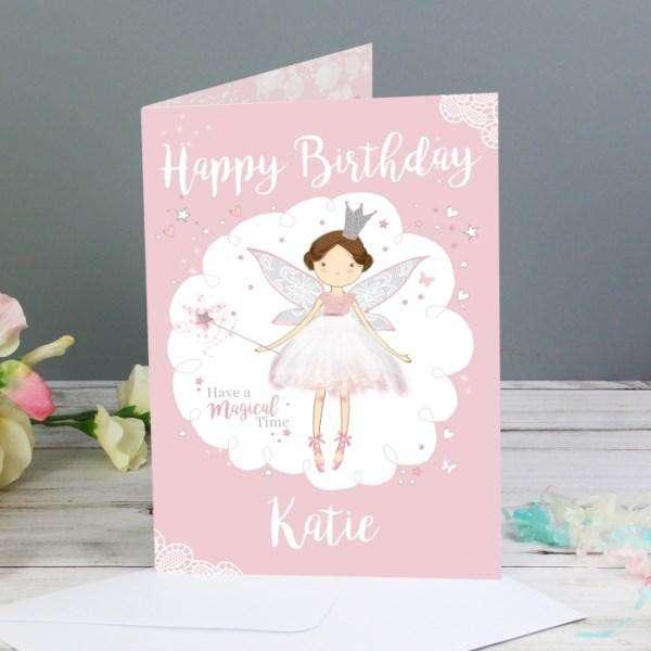 Personalised Fairy Princess Card - Myhappymoments.co.uk