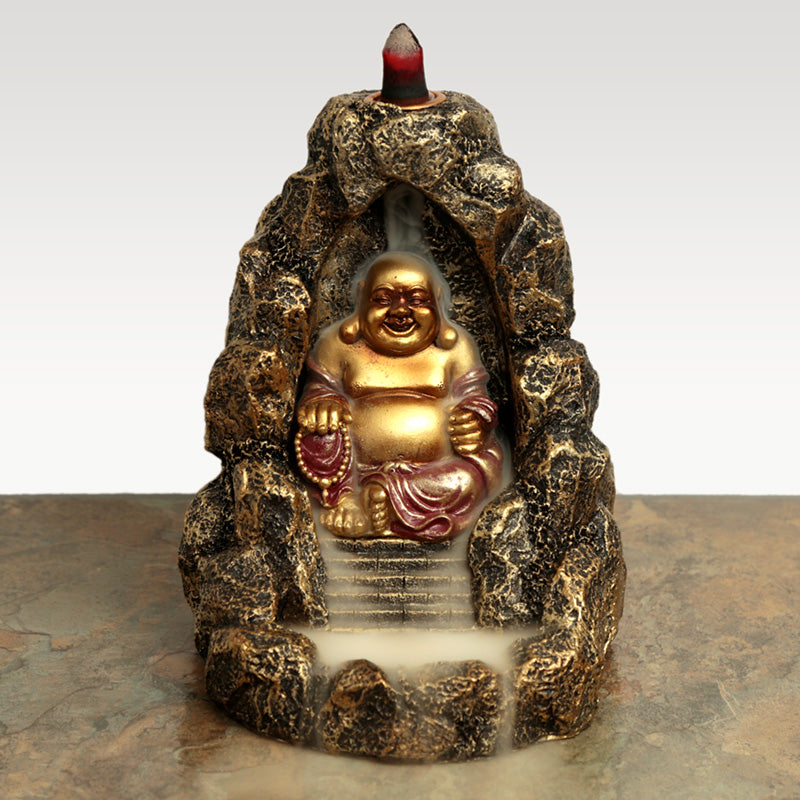 Chinese Buddha Backflow Incense Burner