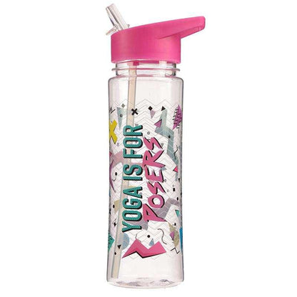 Yoga Is For Posers Water Bottle 500ml - Myhappymoments.co.uk