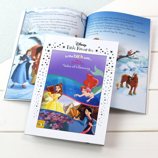 Personalised Disney Little Favourites Princess Tales Of Bravery Book