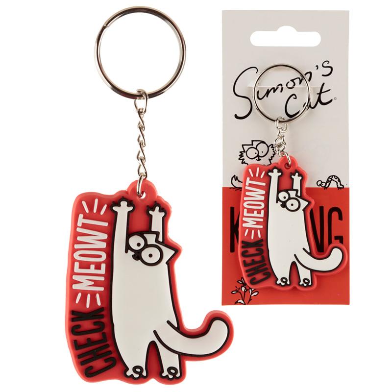 Simon's Cat Keyring