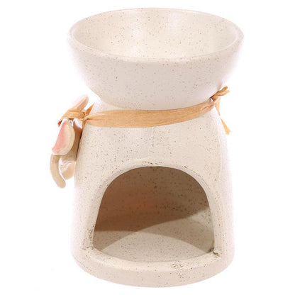 Ceramic Flower Oil Burner