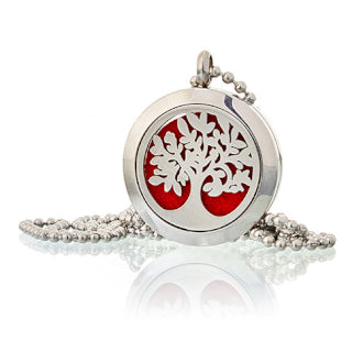 Aromatherapy Diffuser Necklace - Tree of Life 25mm