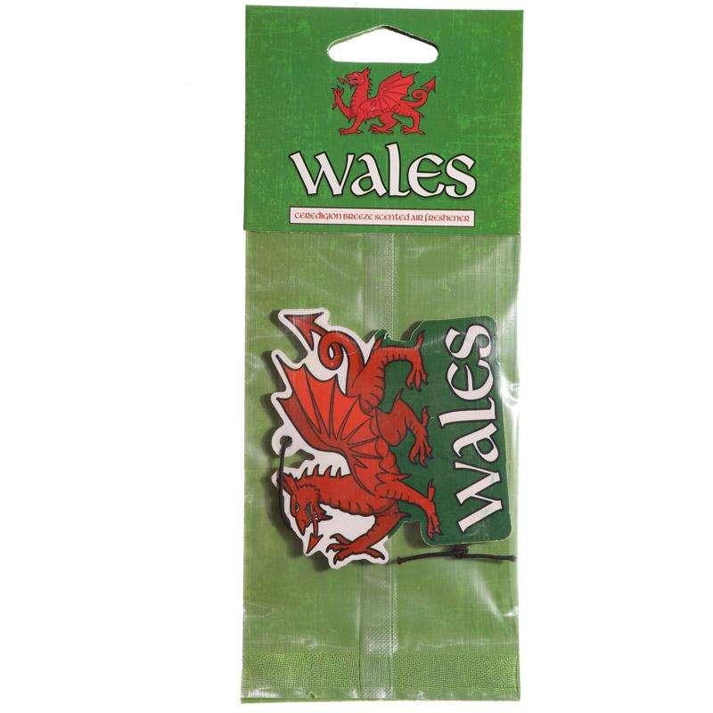 Welsh Dragon Ceredigion Breeze Car Air Freshener - Myhappymoments.co.uk