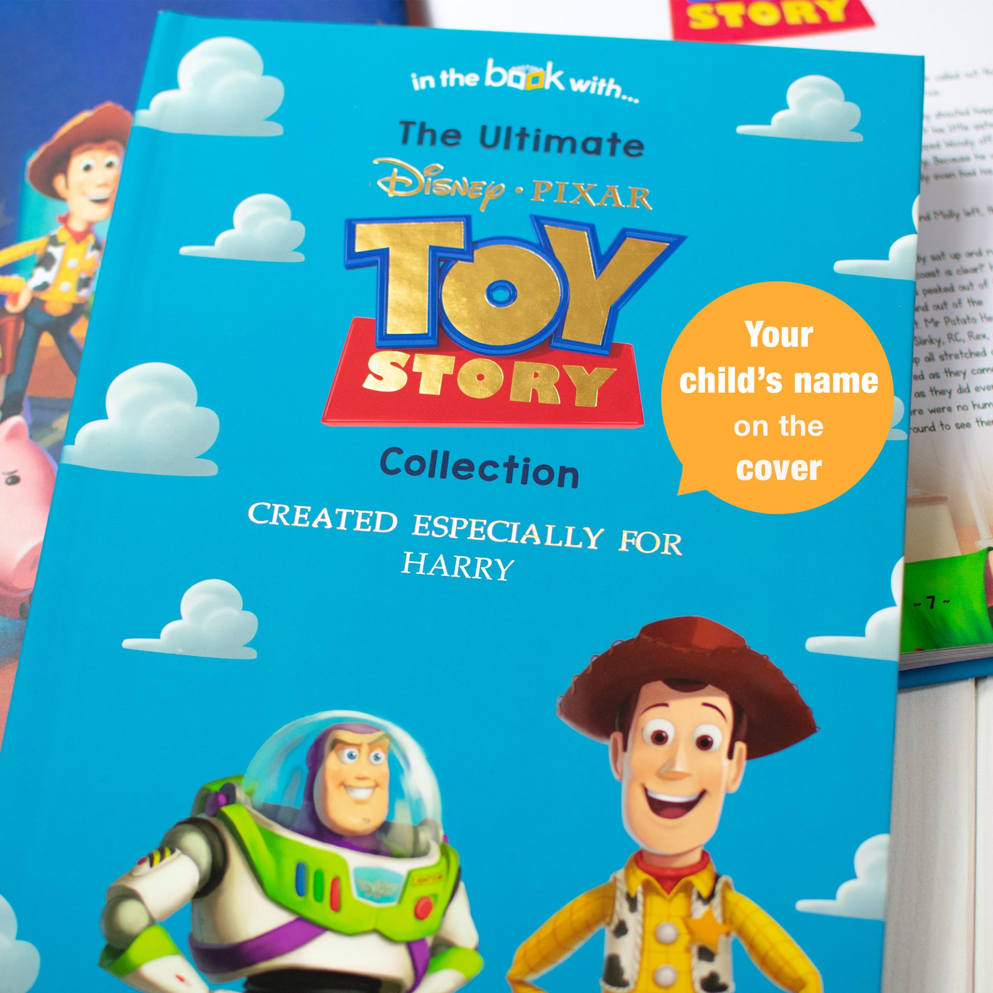 Personalised Disney Toy Story Collection Book from Pukkagifts.uk