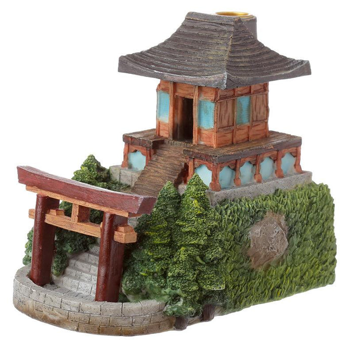 Japanese Garden Temple Backflow Incense Burner