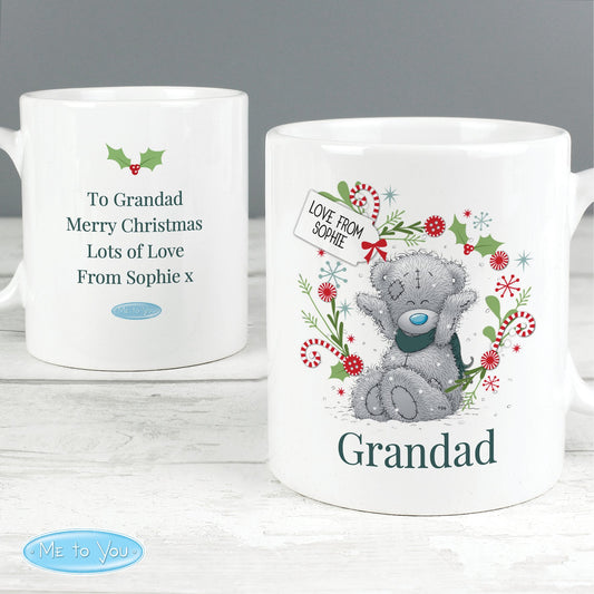 Personalised Me to You Christmas Mug