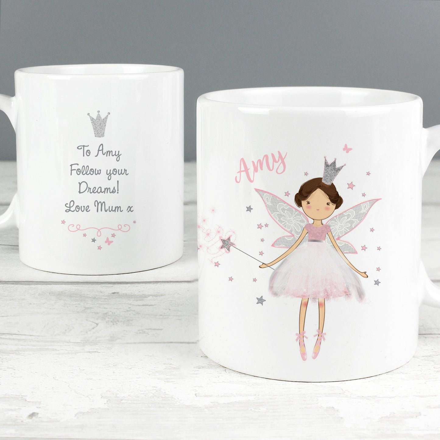 Personalised Fairy Princess Mug - Myhappymoments.co.uk