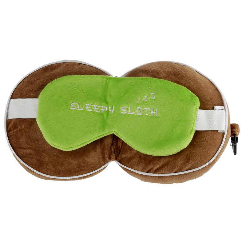 Sloth Relaxeazzz Travel Pillow & Eye Mask Set - Gift Of The Year Winner