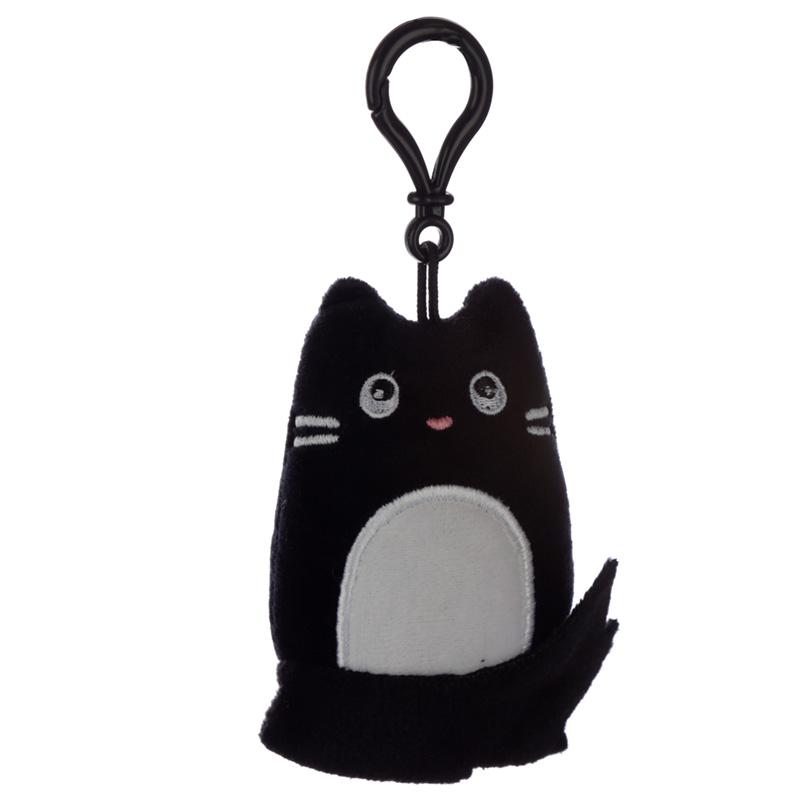 Plush Feline Fine Cat Keyring