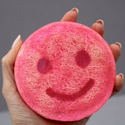 Happy Scrub Soap - Strawberry & Guava