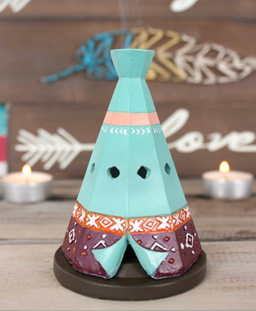 Boho Teepee Incense Cone Holder