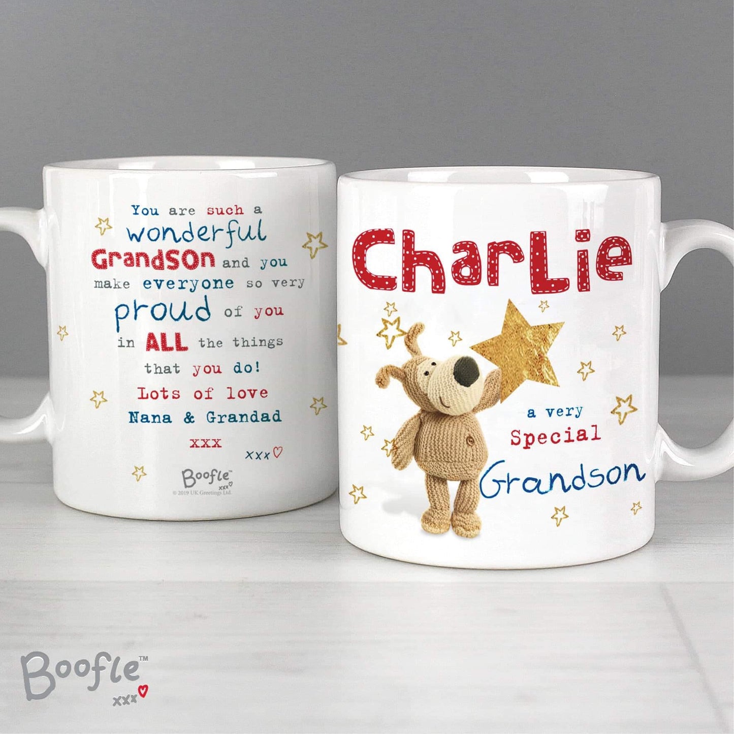 Personalised Boofle Very Special Star Mug - Myhappymoments.co.uk