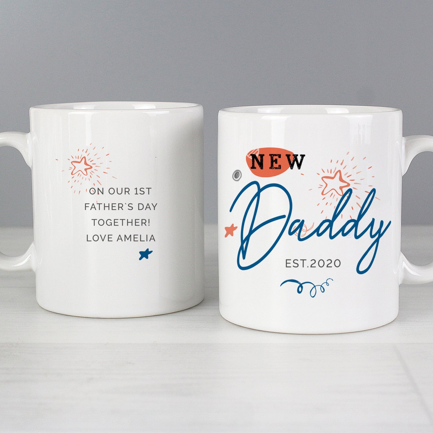 Personalised New Dad / Grandad Mug