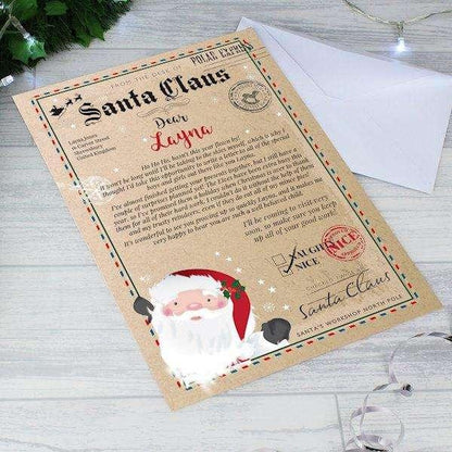 Personalised Santa Claus Letter - Myhappymoments.co.uk