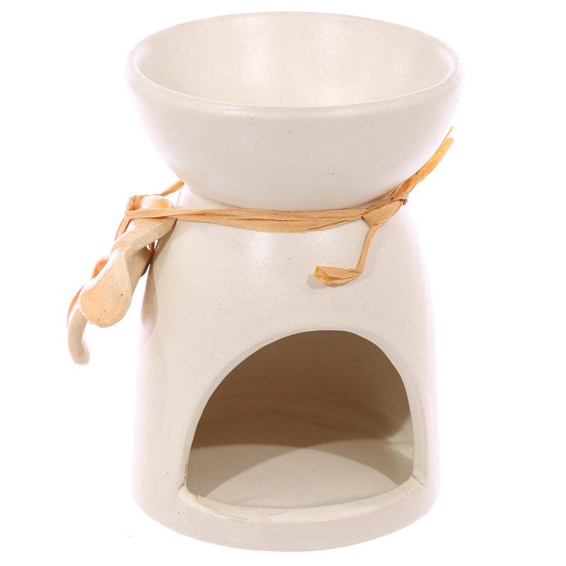 Ceramic Flower Oil Burner