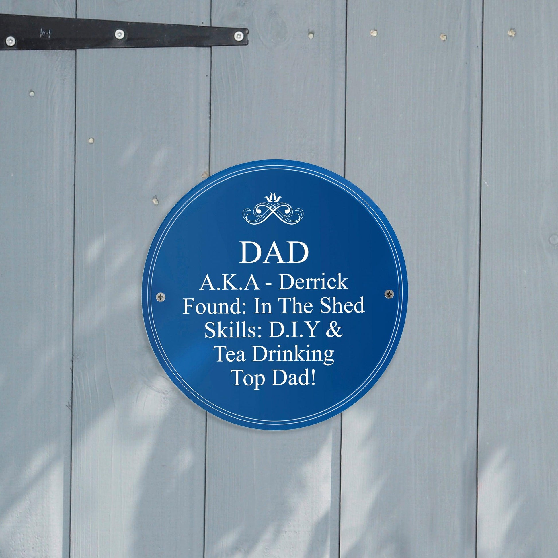 Personalised Heritage Plaque - Myhappymoments.co.uk