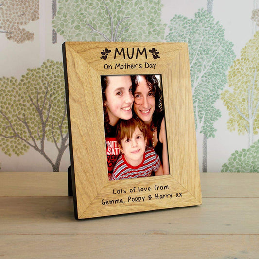 Personalised Mum On Mothers Day Photo Frame - Myhappymoments.co.uk