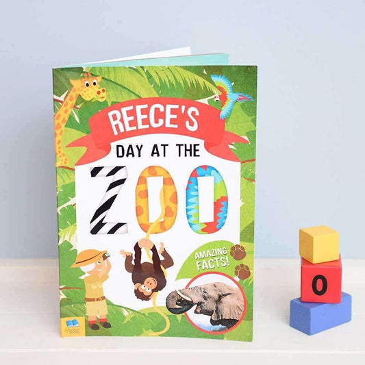 Personalised Your Day at the Zoo Book - Myhappymoments.co.uk