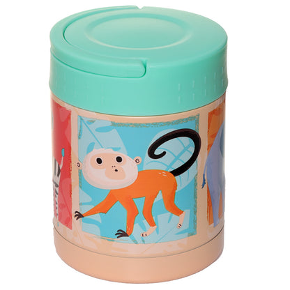 Zoo Animals Thermal Insulated Food Container