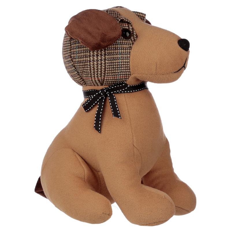 Tweed Dog Door Stop