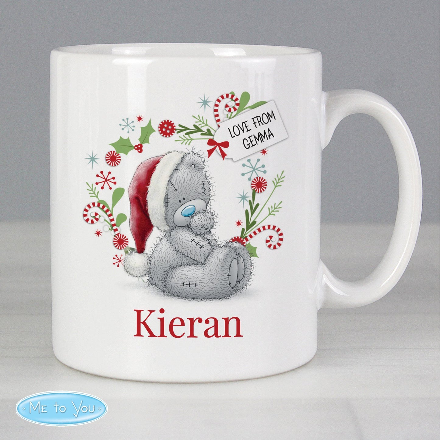 Personalised Me to You Christmas Mug