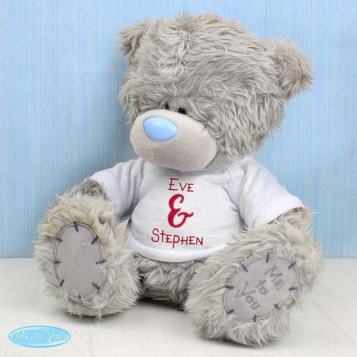 Personalised Couples Me to You Teddy Bear - Myhappymoments.co.uk