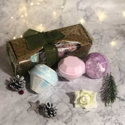 Set Of 3 Gemstone Bathbombs Gift Pack - Mix 1