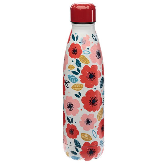 Poppy Fields Stainless Steel Insulated Drinks Bottle