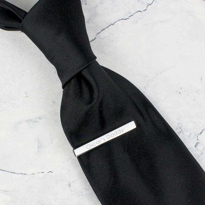 Personalised Tie Clip - Myhappymoments.co.uk