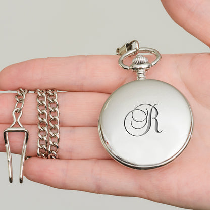 Personalised Pocket Watch - Initial