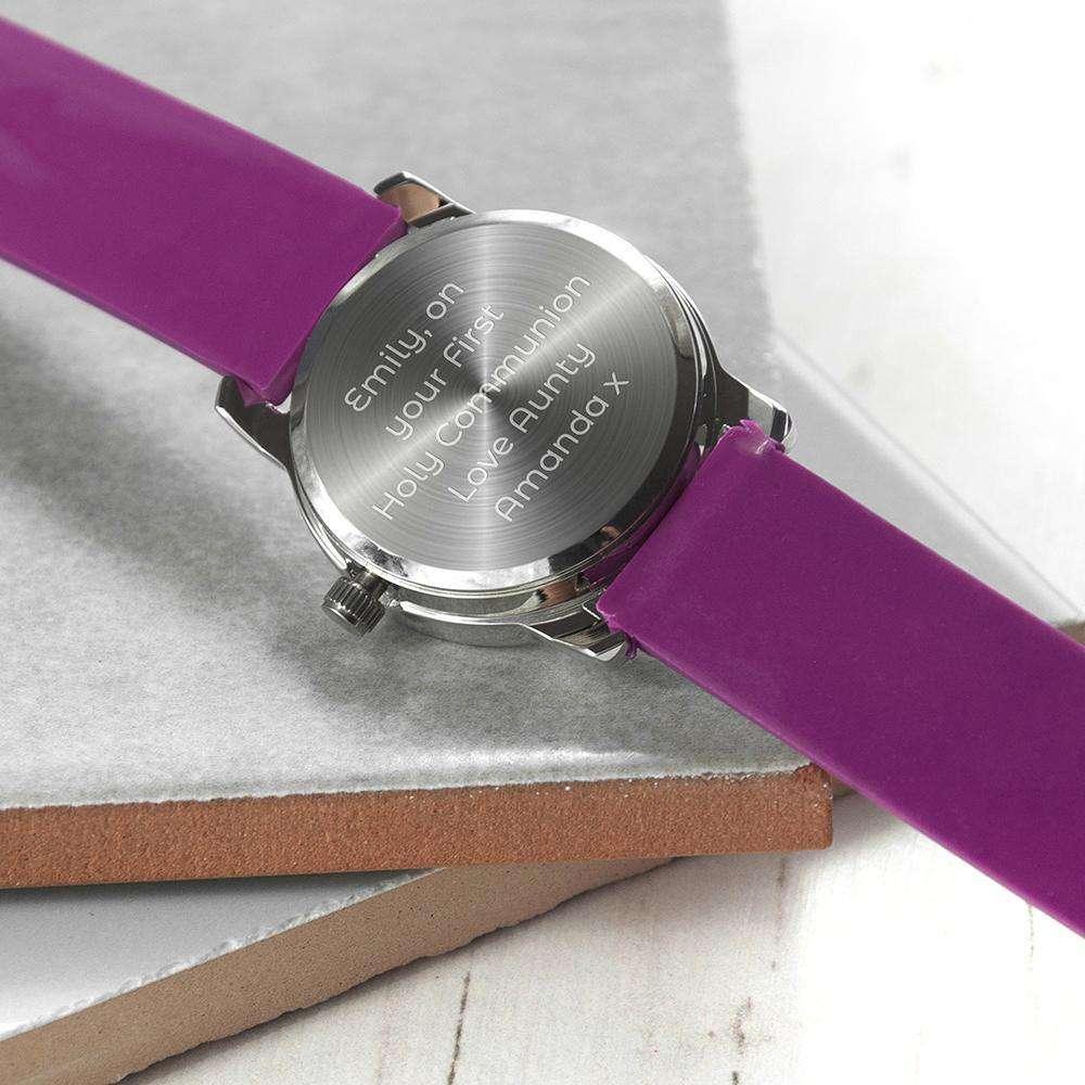 Personalised Engraved Unicorn Watch - Myhappymoments.co.uk