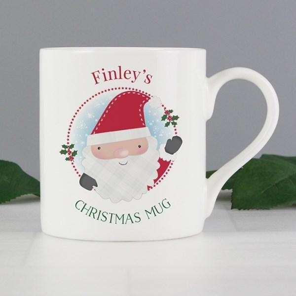 Personalised Santa Claus Christmas Mug - Myhappymoments.co.uk