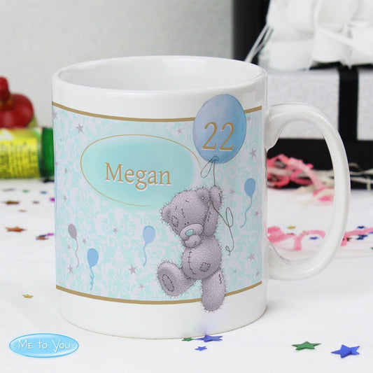 Personalised Me To You Birthday Balloon Mug - Myhappymoments.co.uk