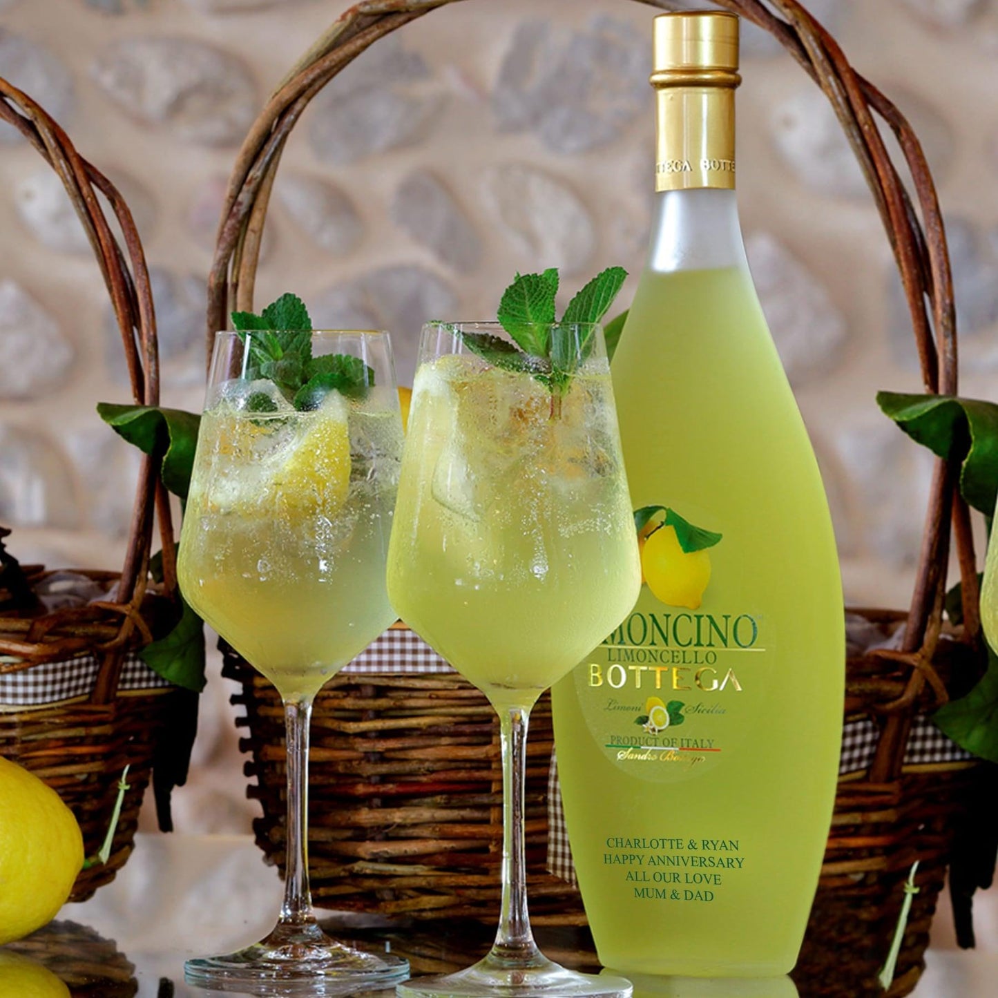 Personalised Bottega Limoncello