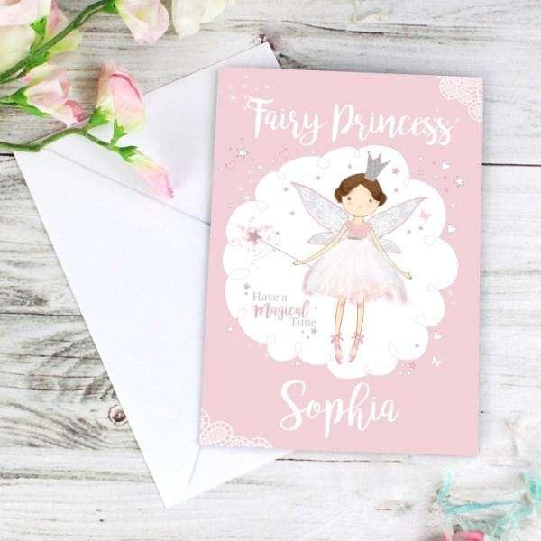 Personalised Fairy Princess Card - Myhappymoments.co.uk