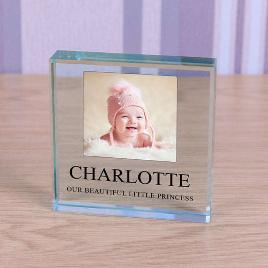 Personalised Photo Glass Token