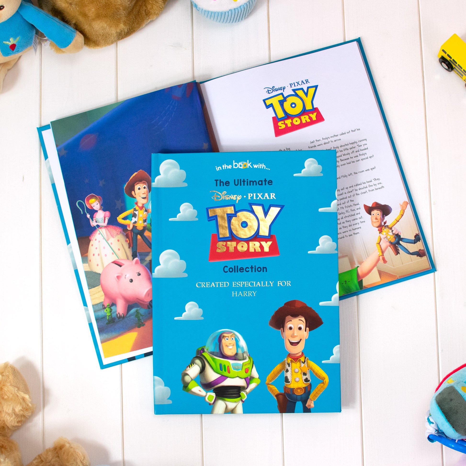 Personalised Disney Toy Story Collection Book from Pukkagifts.uk