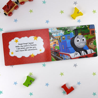 Personalised Thomas and Friends Peep Peep! Board Book - Myhappymoments.co.uk