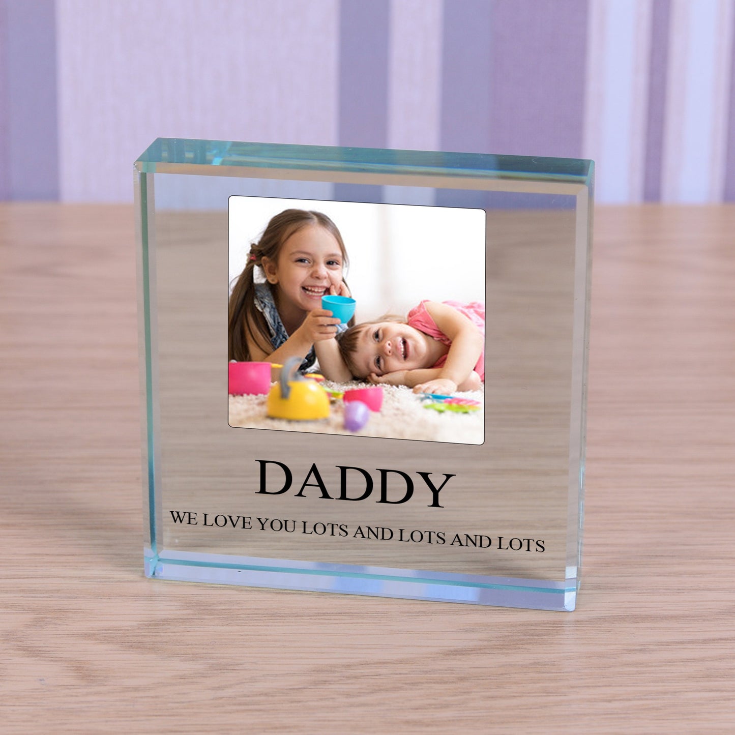 Personalised Photo Glass Token