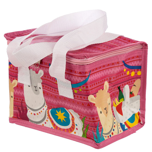 Woven Llama Cool Insulated Lunch Bag - Myhappymoments.co.uk