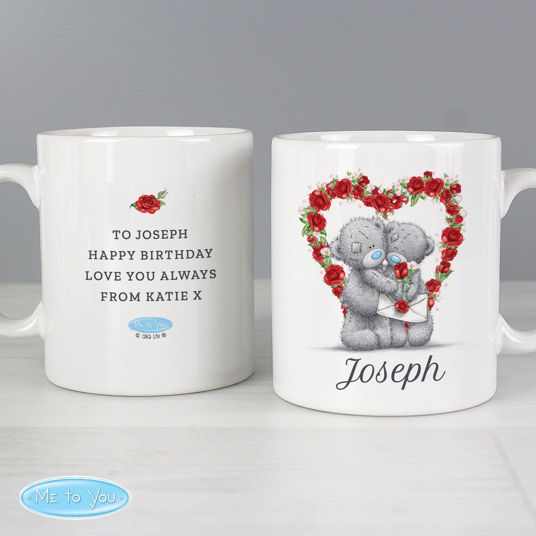 Personalised Me to You Valentine Mug