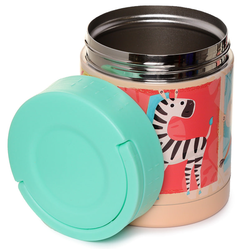 Zoo Animals Thermal Insulated Food Container