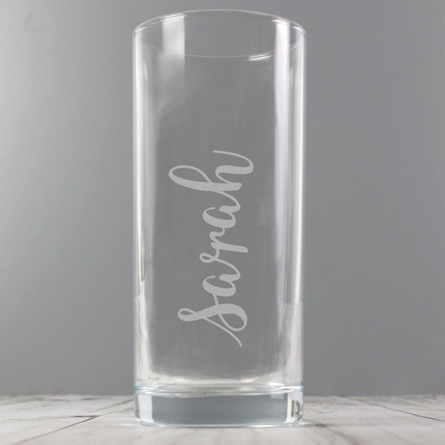 Personalised Name Only Engraved Hi Ball Glass