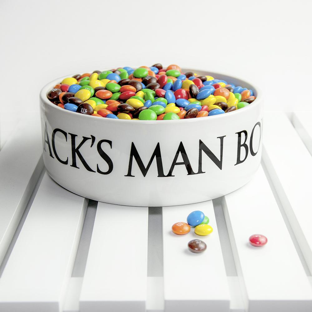 Personalised Super Large Man Bowl - Pukka Gifts