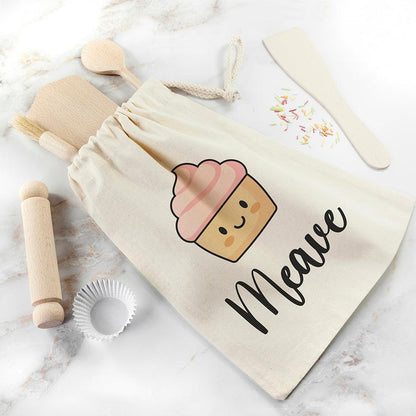 Personalised Kids Cupcake Baking Set