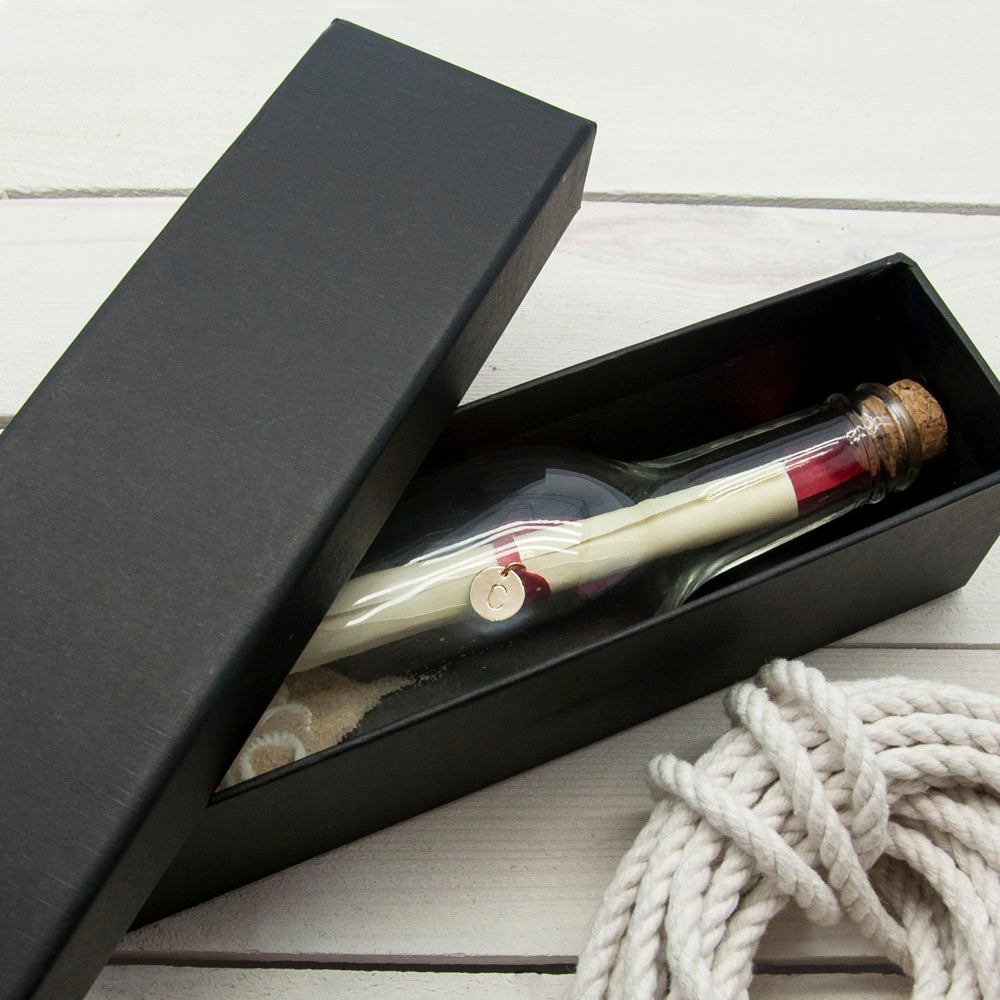 Personalised Luxury Message In A Bottle - Myhappymoments.co.uk